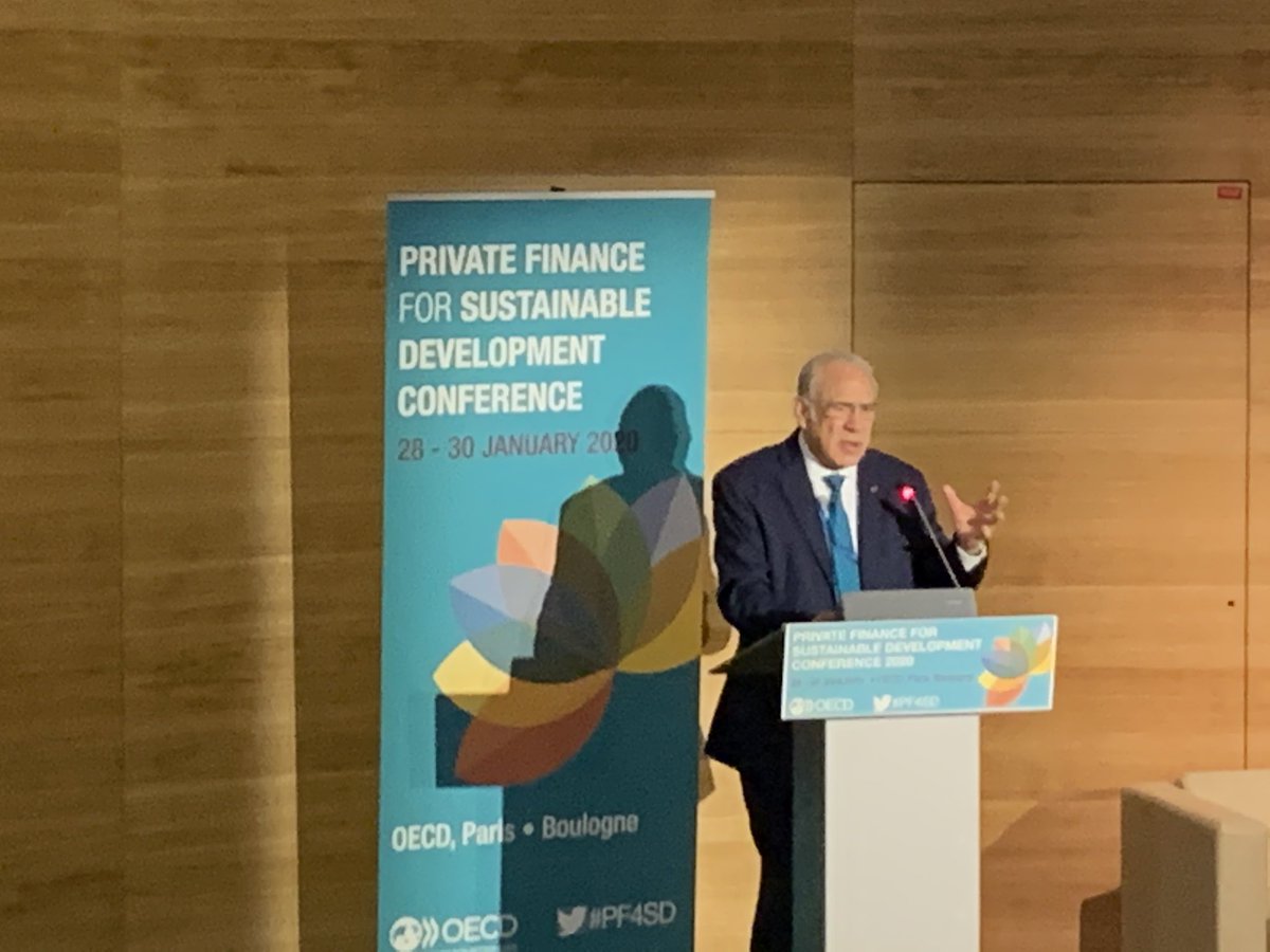 piera_tortora's tweet photo. Opening the #PF4SD today, the OECD SG @A_Gurria talks about the USD 340 billion that countries still spend on #fossil-fuel subsidies: these are at odds with the path of green, low emission and #inclusive #development that we need to achieve the #SDGs. https://t.co/D2i28AuMZ6