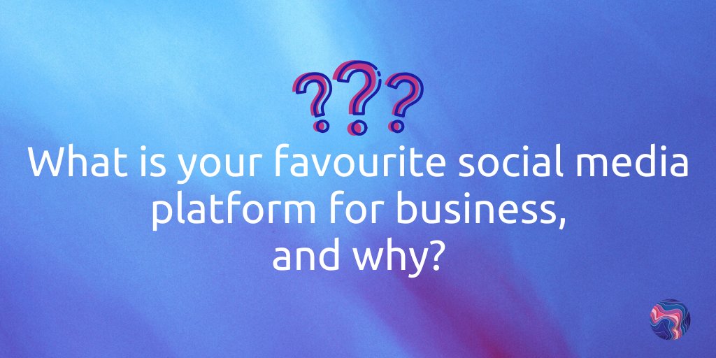 ByThisRiverUK's tweet photo. #QuestionOfTheDay - What is your favourite social media platform for business, and why? #socialmedia #socialmediamarketing https://t.co/TgEg7UX4Ds