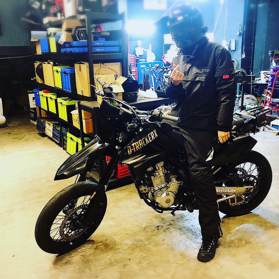 納車おめでとうございます🎉 #Dトラッカー X #dtrackerx #モタード