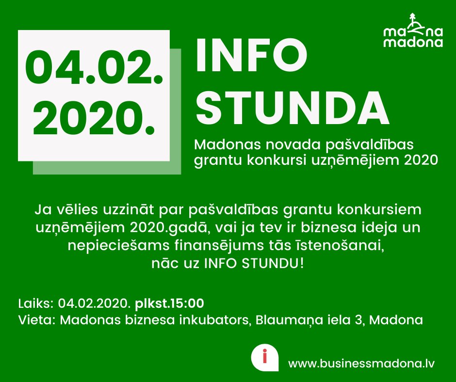 Madona Uzņēmējiem (@muznemejiem) on Twitter photo 