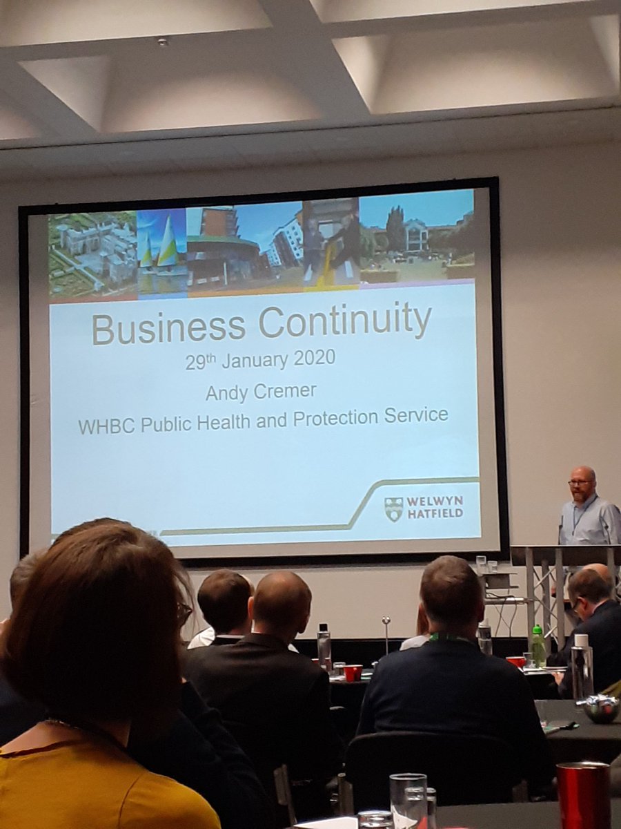Delegates learning more about what could go wrong and more importantly what steps they can take to protect their business from risk at today's @WHBizMatters @BbfaHerts @H_S_E @HertsGrowthHub event #BetterRegulation #BusinessResilience