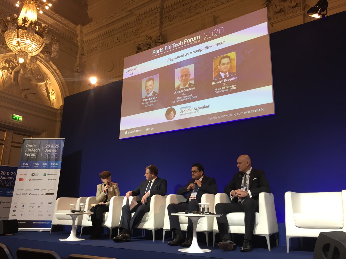 icomplyis's tweet photo. Into the second day of sessions and meetings here at @ParisFinForum, learning about the evolving regulatory landscape of financial regulation around the globe.

#fintech #fintechforum #regtech #regulation #financeregulation #conference #tradeshow #icomply https://t.co/VwDWE6oKWA