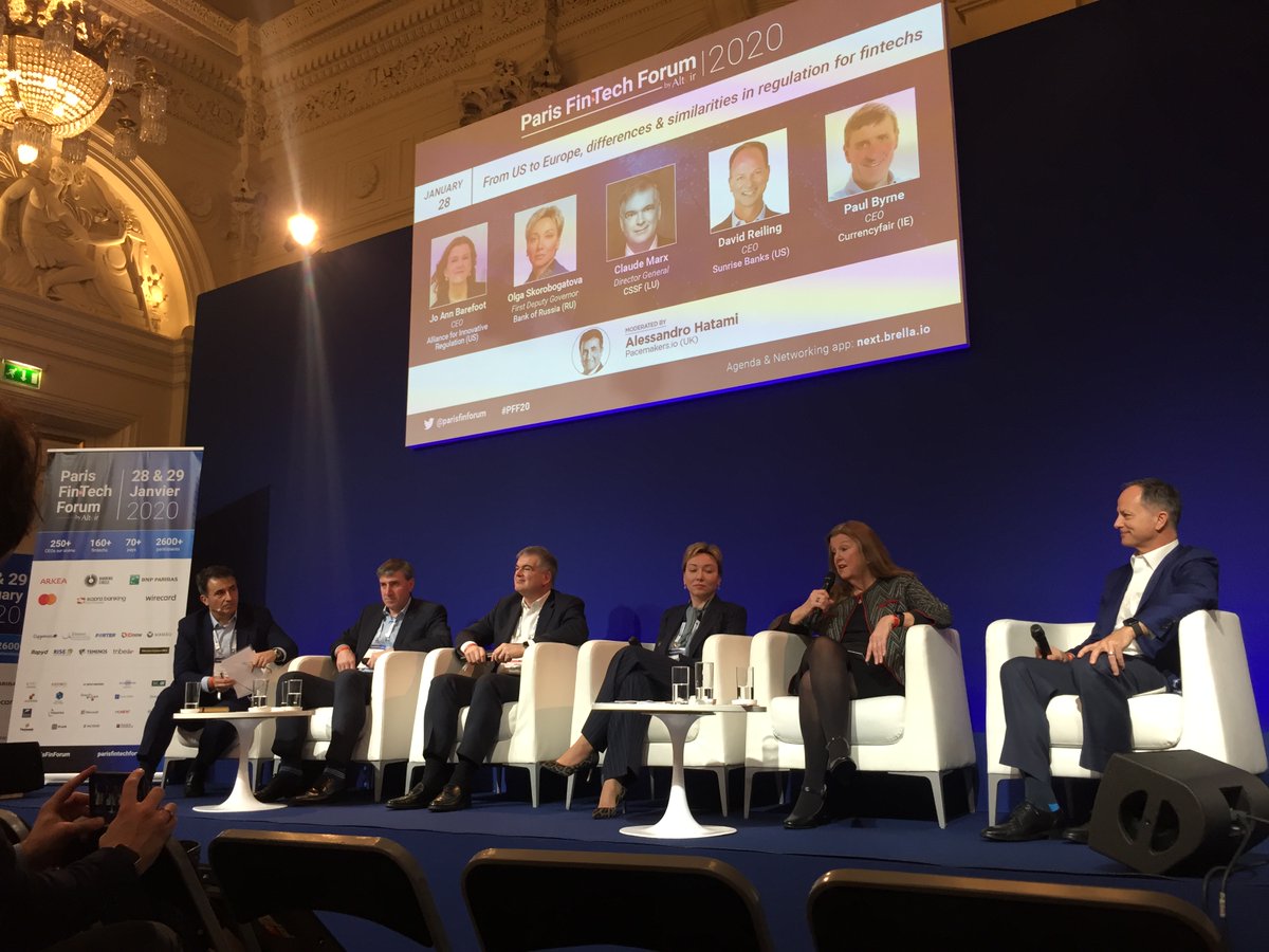 icomplyis's tweet photo. Into the second day of sessions and meetings here at @ParisFinForum, learning about the evolving regulatory landscape of financial regulation around the globe.

#fintech #fintechforum #regtech #regulation #financeregulation #conference #tradeshow #icomply https://t.co/VwDWE6oKWA