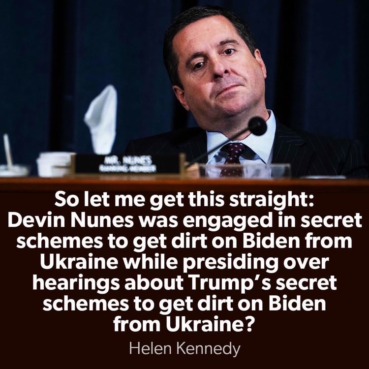 SadieMaeTN's tweet photo. Does anyone know if this character is being investigated? He has worked for Trump ever since Trump ran for office. Heโs the most corrupt Congressman and needs to be replaced with
@PhilArballo2020 Be sure and donate to Phil.
#NunesMustTestify
#NunesGotCaught
#NunesMidnightRider https://t.co/KBDaxePYbW