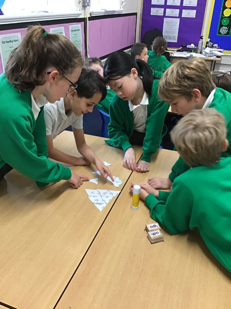 horsforth2017's tweet photo. Year 5 have started learning about fractions this week. Here we are trying to find equivalent fractions to complete the Tarsia puzzle #maths #growingtogetherlearningtogether https://t.co/dEO59yZ6bs