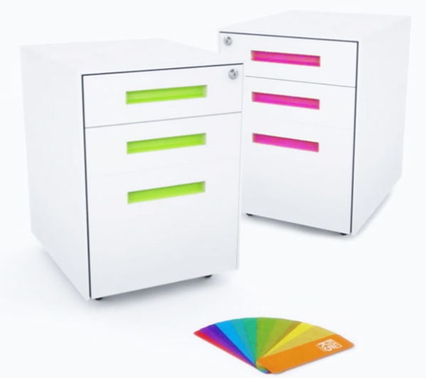 TheHuman_Office's tweet photo. Spectrum pedestals are a great way to add colour into the office. Interchangeable handles available in 6 standard colours, with over 250 other RAL colours to choose from, we can match any colour scheme. #workplacewellbeing #workplacedesign https://t.co/VJVzyYYmcg