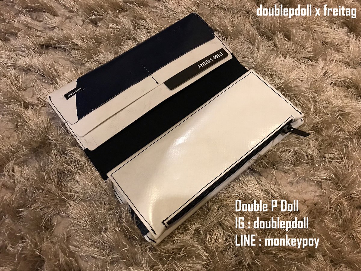 monkeypoytutor's tweet photo. FREITAG F559 PENNY
มือ 1 จาก SEOUL

🌓ขาว-น้ำเงินเข้ม สี classic สุดๆ🌓

ราคาใบละ 6,666 บาท

#doublepdoll #doublepdollxfreitag #freitagthailand #freitag #frtg #freitagerthailand #freitager #gonewithfreitag #freitaglover #freitagbag #freitagpenny #penny #f559penny #freitagwallet https://t.co/x89gE6ITOd