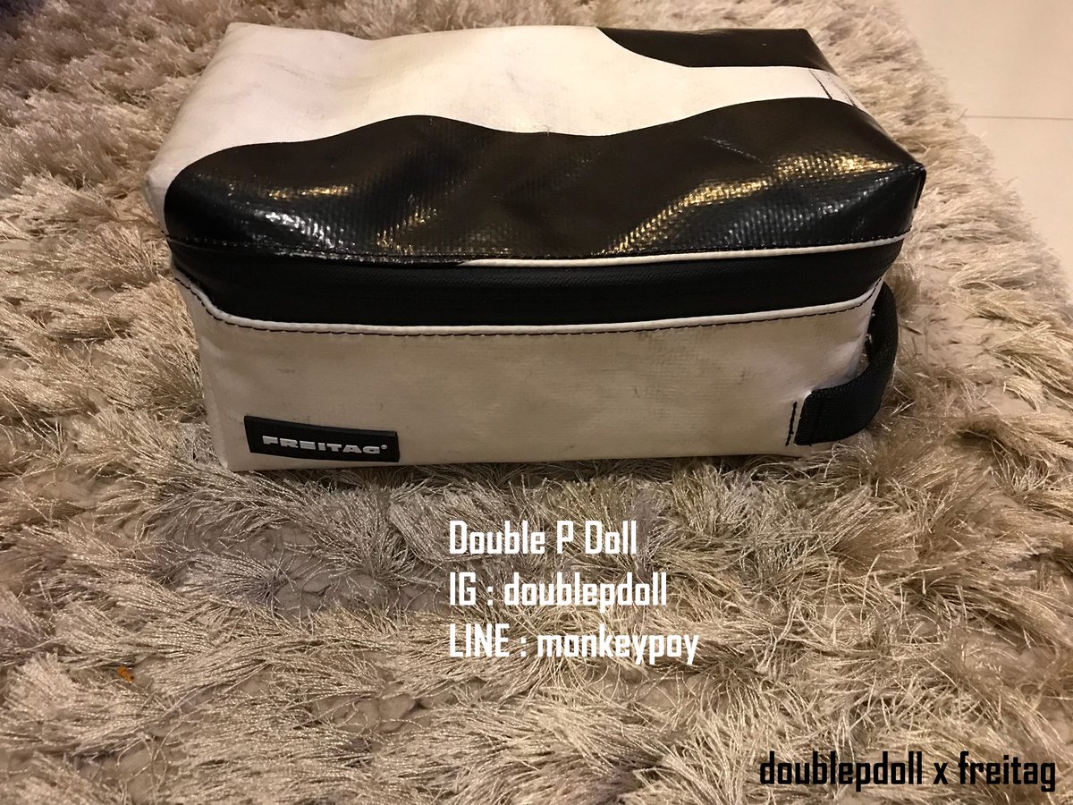 monkeypoytutor's tweet photo. FREITAG F36 WAYNE

มือ 1 จาก SEOUL

⚽ขาว-ดำ สุดคูล⚽

ราคาใบละ 6,666 บาท

#doublepdoll #doublepdollxfreitag #freitagthailand #freitag #frtg #freitagerthailand #freitager #gonewithfreitag #freitaglover #freitagbag #freitagwayne #wayne #f36wayne https://t.co/wQXT8E49Gb