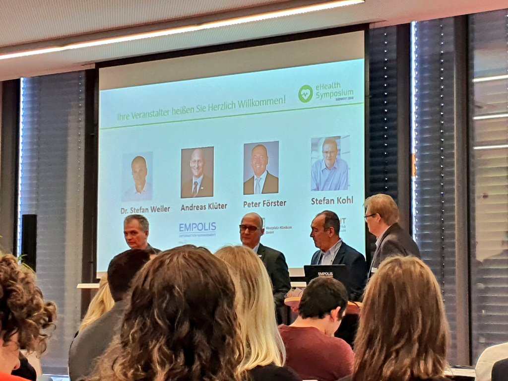 RPTU_Transfer's tweet photo. Heute diskutieren wir mit 170 Akteuren aus dem Bereich #Gesundheit beim #eHealth #Symposium Südwest 2020 von #BICKaiserslautern @EmpolisSoftware #Westpfalzklinikum
Wir freuen uns auf einen spannenden Austausch! https://t.co/APNnDynmOz