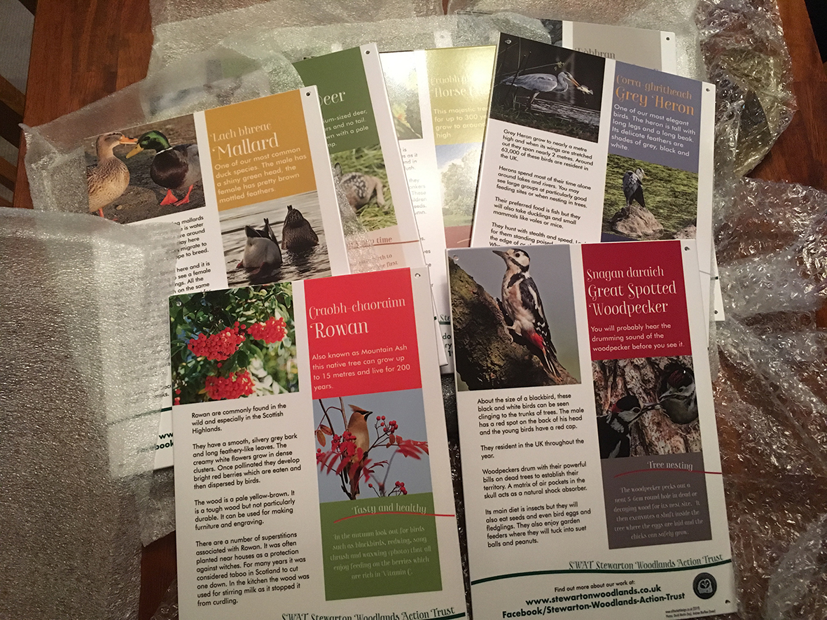 Sometimes information broken down into a series of smaller interpretation panels is more effective than one large one. Read our latest blog for an example. ow.ly/StIx50y7HaX