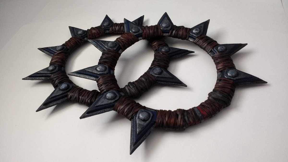 They're finished! I started building them on Saturday and finished them last night

Made entirely from <a href="/PolyPropsLtd/">Poly-Props Ltd</a> craft foam 😎