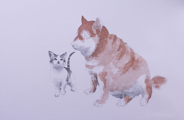 犬と猫の描き方のtwitterイラスト検索結果