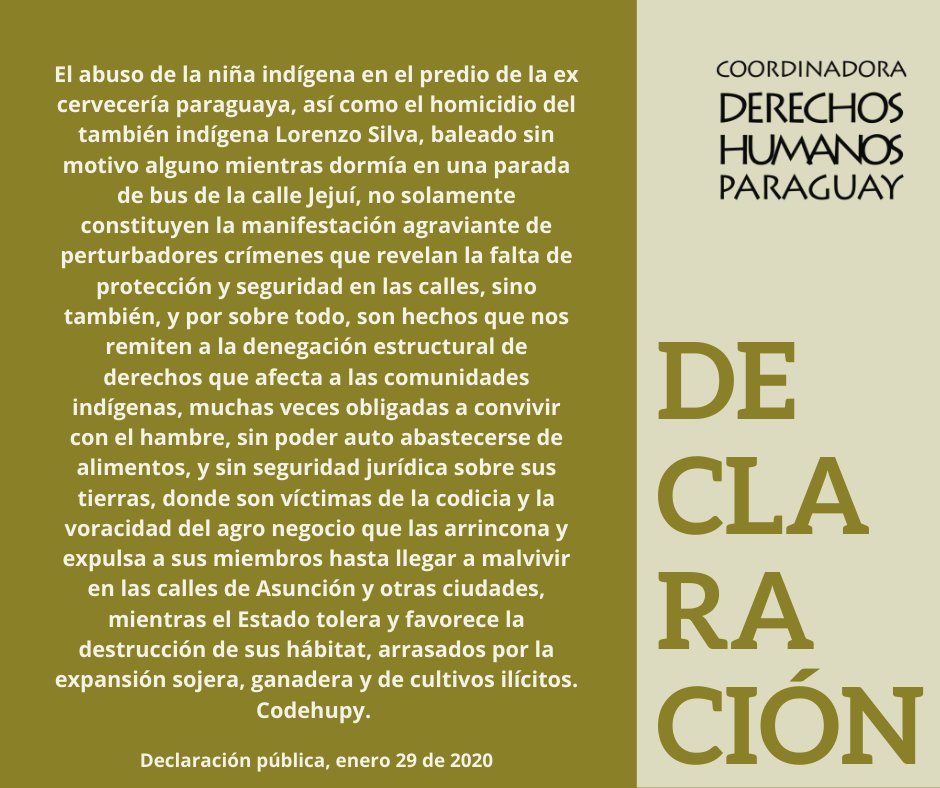 Codehupy99's tweet photo. #DeclaraciónPública
#DerechosHumanos
#Codehupy https://t.co/V1GcGXxr81