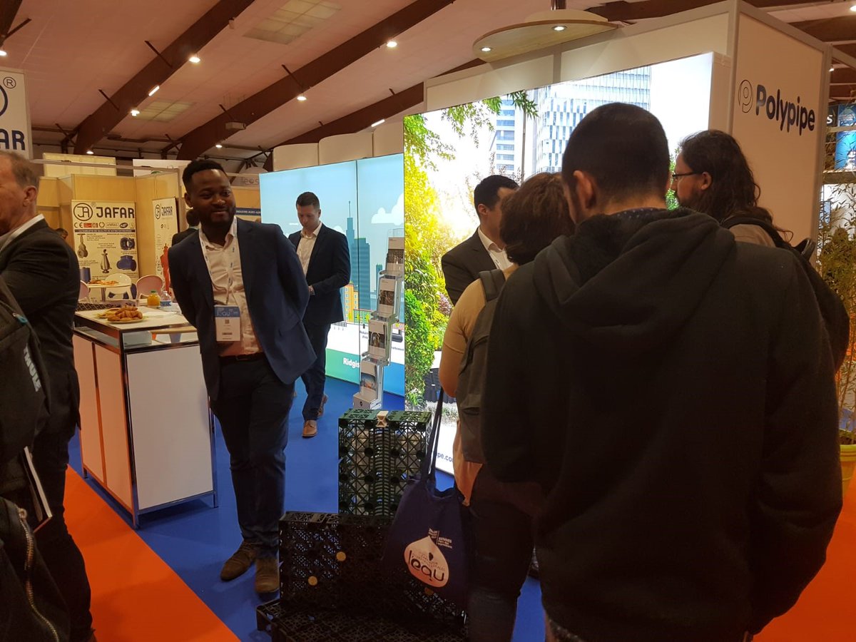 Polypipe_Int's tweet image. The show is open and our stand is looking busy in hall 5 Stand N°72.  Talk to us about how we can help you with your #watermanagmenetsolutions #polystorm #permavoid #polypipeinternational  #CarrefourdesGestions #Rennes #greenercities #wms #greenurbanisation