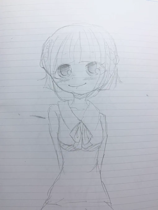 ひさびさ紙に書いてたのみてた、1枚目が1番最古だな… 