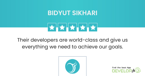 Develop4u_co's tweet photo. #Techscooper: Their developers are world-class and give us everything we need to achieve our goals.
Read the review here - https://t.co/1n2hwPrkhM
#Develop4U #Review #AppDevelopment #ClientFeedback #AppDevelopmentCompany
@techscooper_06 https://t.co/0iq4ONidXy