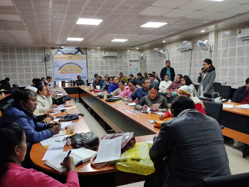 Training of GP President &amp; Secretaries at the Zila Parishad Conference Hall by the DTMU team, Lakhimpur

#JJM #HarGharJal #PRI #PrimoveIndia #UnicefIndia