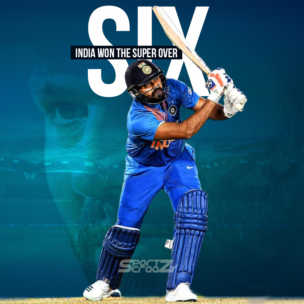 sportzcraazy's tweet photo. @KKRiders India defeated New Zealand in the super over to win the T20I series 3-0. #NZvIND
#RohitSharma #FastestBatsman #SuperOver #sportzcraazy https://t.co/VbXGjIyJxC
