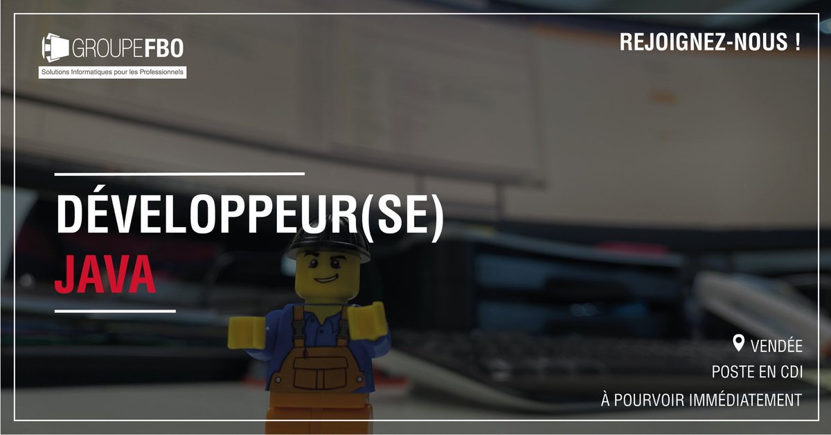 GroupeFBO's tweet photo. 📢 [RECRUTEMENT]

Développeur(se) venez vivre une nouvelle expérience  ! 
▶️ Vous choisissez les projets sur lesquels vous travaillez ! 
▶️ Vous travaillez en équipe ! 
▶️ Nous utilisons l’AGILITE avec les méthodes SCRUM et KANBAN !
https://t.co/YvEqSApcME
#recrutement #groupeFBO https://t.co/IWbRxn8ZZ7