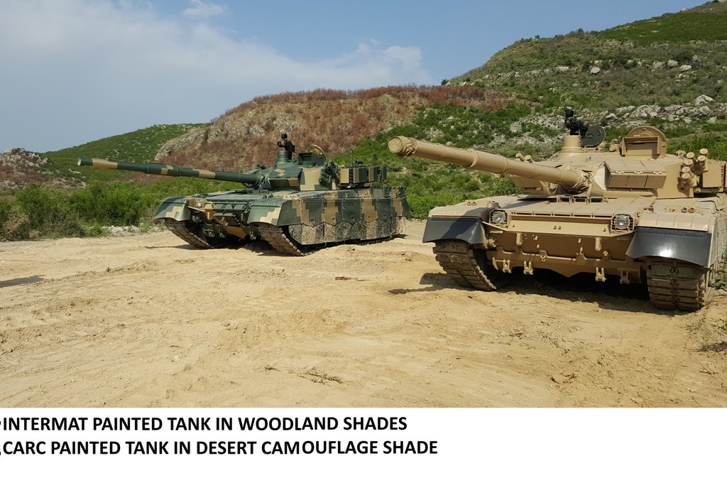 sohailahmedsa's tweet photo. #AlKhalid MBT of #Pakistan to get #AntiThermal (IR) coatings from #IntermatDefence.
1) Min. of thermal signature
2) Alteration of thermal signature to confuse
3) Breaking or delaying Lock On by adversary
4) Low RCS against NIR-MIR-FIR waveband
5) Better #camouflage
#HITPakistan https://t.co/PsJaYpxINu