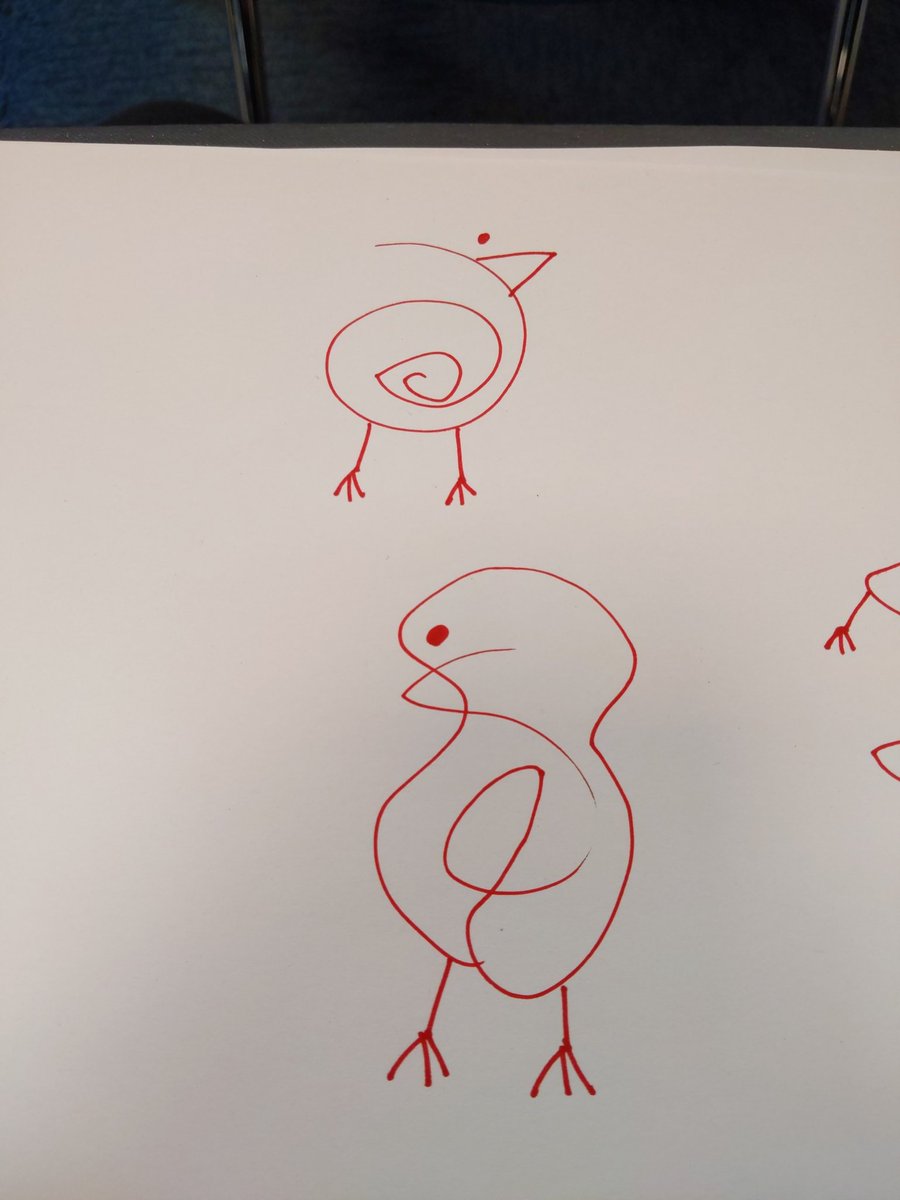 LeaBMCampbell's tweet photo. Squiggle birds @Jisc!! #AnalyticsLab https://t.co/Lf9gSkPssw