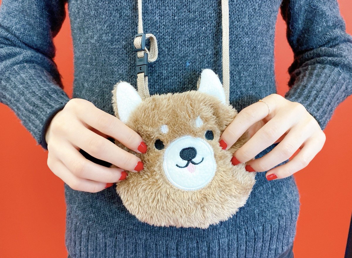 ダイソーのアニマルポシェット、ちょっとあほっぽい犬の顔がさいっっっこうに可愛いんだけど…!!
 