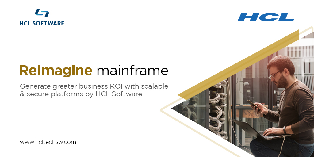 HCLSoftware's tweet image. Enable real-time innovation to solve customer problems and maximize customer value for greater business ROI with #HCLSoftware. Learn More: hclsw.co/home-mainframe #CodeForSuccess