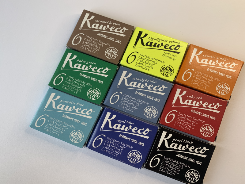 PurePens's tweet photo. #Kaweco Ink Cartridges, have you seen the colours that we have in stock? These come in a pack of 6 and are short standard international cartridges! ๐
https://t.co/w9dPa7AHWy
#Kawecoink #Purepens #inkcartridges #Inkrefill #newinkday #newpenday #stationerygeek https://t.co/njNYhG0wWw