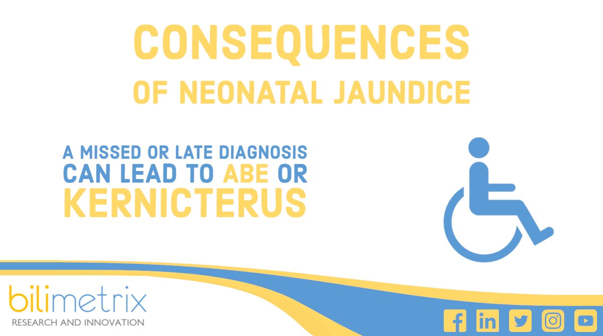 bilimetrix's tweet photo. A misdiagnosis or a late diagnosis could be fatal to your child and this is why we looked for an easier and timely way to determine the level of #bilirubin in newborns. In the next two weeks we will talk about #ABE and #Kernicterus and we will see why they are so dangerous. https://t.co/qQWUOhfwjr