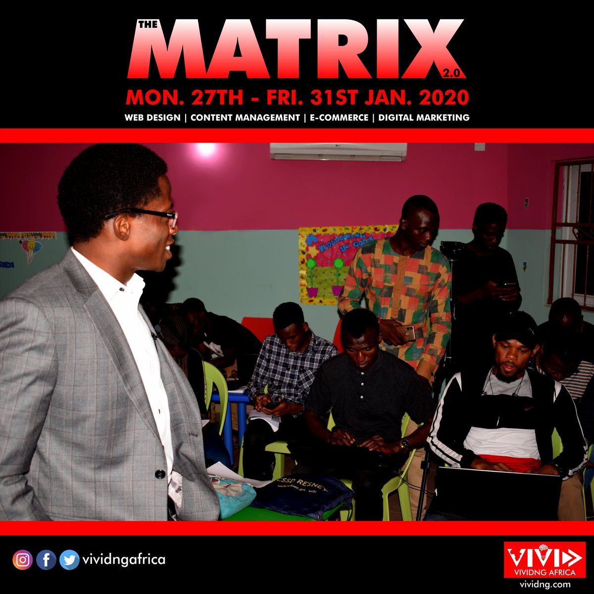bodebadiru's tweet image. Yesterday was awesome. #Matrix2.0

#contentmarketing, #digitalmarketing, #ecommerce, #entrepreneur,  #webdesign, #webdesigner, #webdeveloper, #businesssuccess, #smallbusiness, #vividngafrica, #thematrixbyvividng