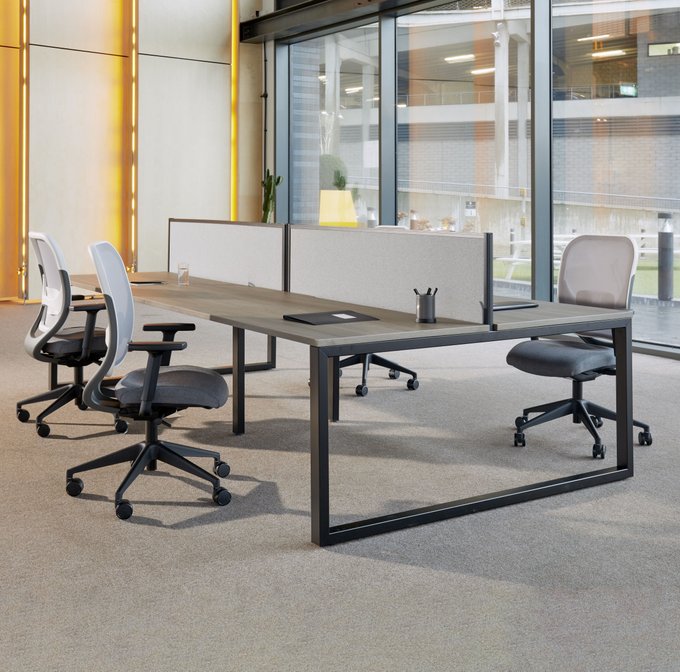Quay_Office's tweet photo. Love this addition to a Gresham favourite, the Mesa Desking range is now available in a new leg configuration, Codi. The restyled range can bring a whole new look to any interior. @greshamltd https://t.co/tfNMNoTsmg