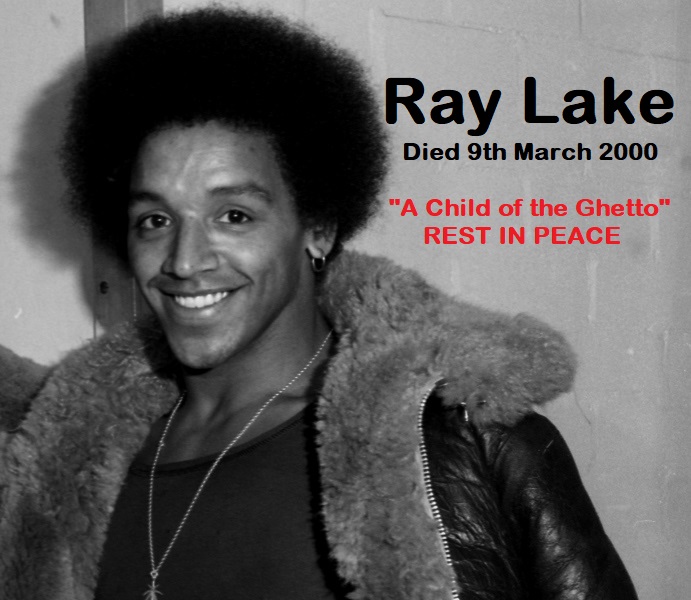 realthinguk's tweet photo. Our dear brother #RayLake passed away exactly 20 years ago today. He was the original voice of #ChildrenOfTheGhetto. Much missed. #SomeoneOughtaWriteASongAboutYou #TheRealThing #RIPRayLake https://t.co/2dgspCko25