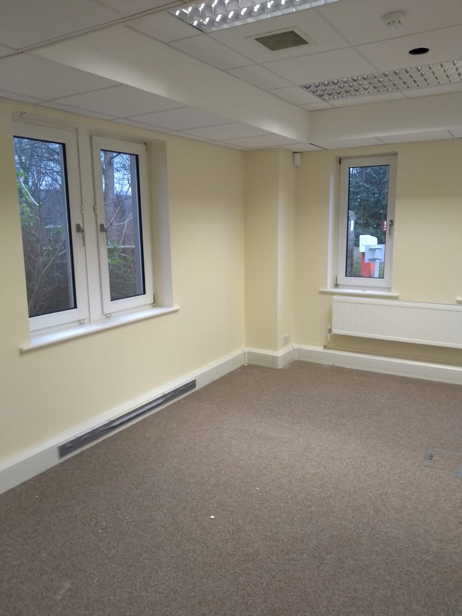 propertyorchard's tweet photo. A transformation is underway at Independence House as we turn a former children's play zone into additional office space. Decorating is in full swing and new walls and doors are on the way #servicesoffices #Huddersfield #Kirklees https://t.co/9saDgI1fLS