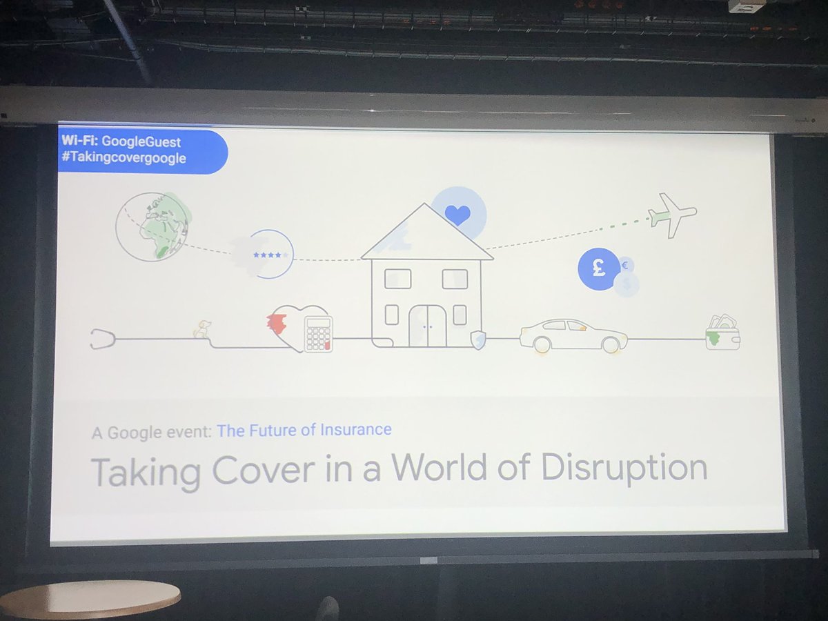 Super privileged to be on the panel representing @meetsherpa at the <a href="/GoogleUK/">Google UK</a> Future of Insurance discussion this morning.  Fascinating view that the future is personalised:  automated, holistic and granular #insurtech #takingcovergoogle