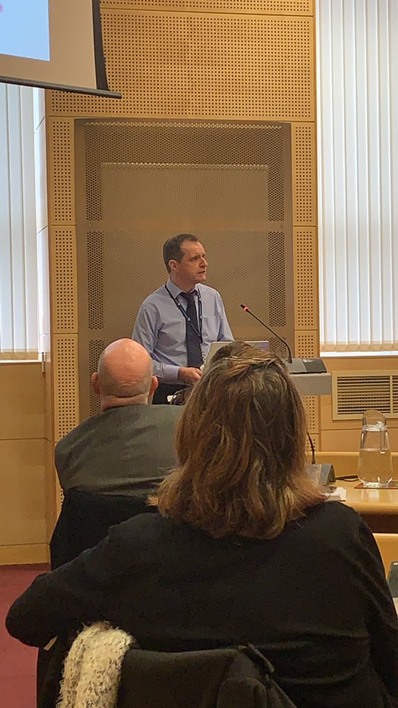 AyrshireRoads's tweet photo. Now Paul Symington from ARA talks us through IT Security and Data Governance  @EastAyrshire @improvserv @scots_scotland https://t.co/17UprsC7Ch