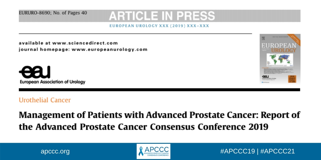 Out now! Management of Patients with Advanced Prostate Cancer: Report of the Advanced Prostate Cancer Consensus Conference 2019 published on <a href="/EUplatinum/">European Urology</a>

👉 europeanurology.com/article/S0302-…

#apccc19 #apccc21 #prostatecancer @Els_Urology <a href="/urotoday/">UroToday.com</a>