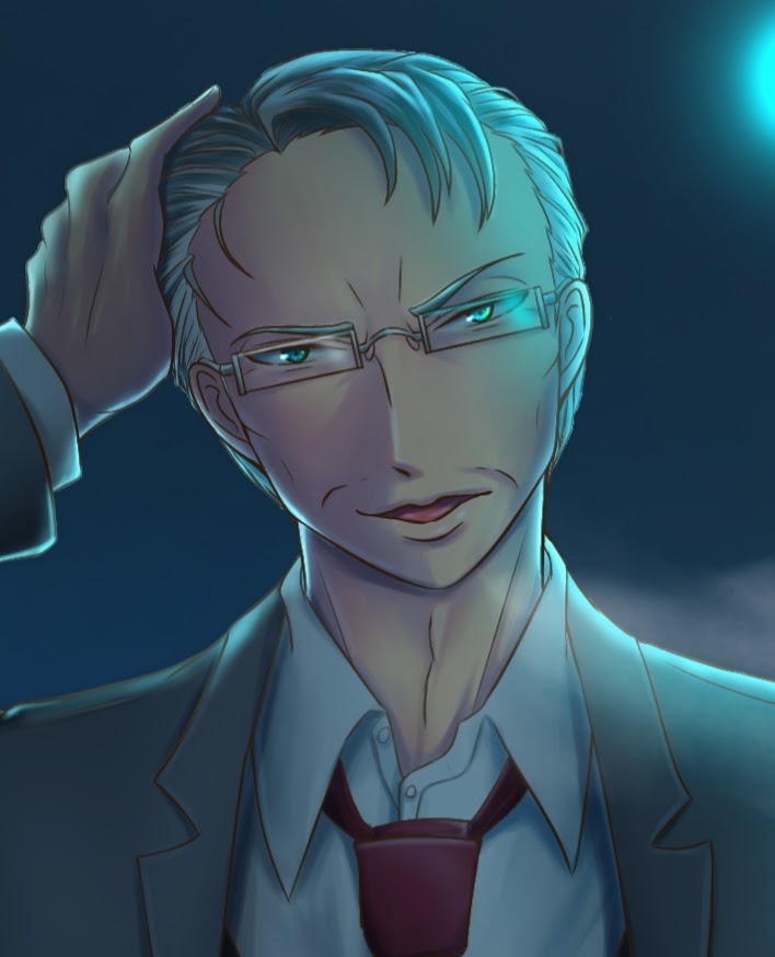 私 主宰の イケおじ祭り 企画用のイラストです W 何 いちご大福 イケおじ祭り開催中 のイラスト