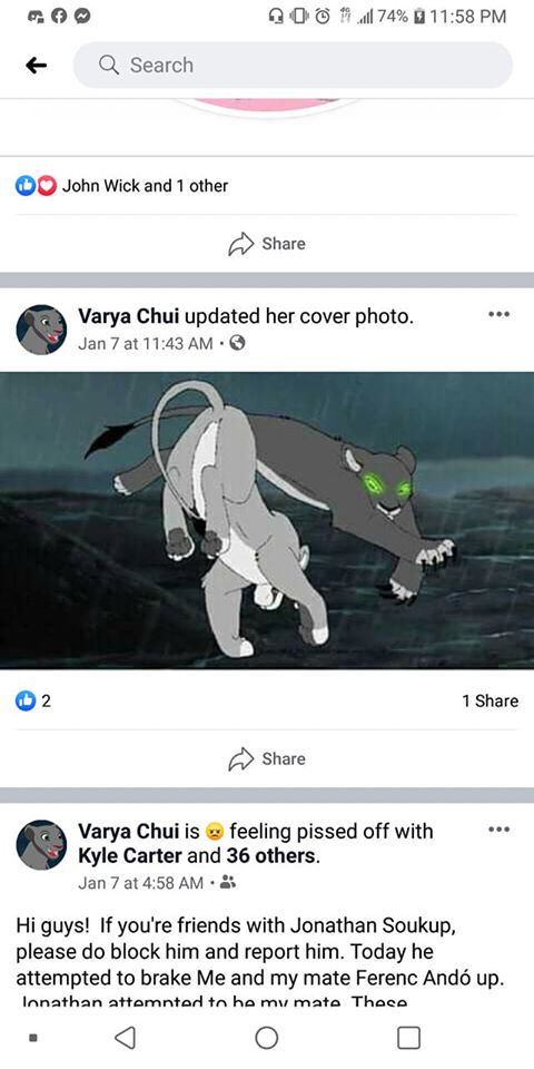 BadassBitchOG's tweet photo. It wasn't actually "yesterday" and "8 hours ago." But the same edit that @PendaTy_Ohni has on her account now is that edit that I made. The same day that I made it, I posted it and then somehow it magically ported to Varya's page on FB. Because Penda doesn't steal 😒🙄 #sarcasm https://t.co/tPKswxG1LM