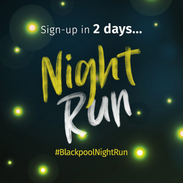 BrianHouseCH's tweet photo. #TwoDaysToGo #BlackpoolNightRun #Blackpool #Registration https://t.co/RTSv4zbE9z