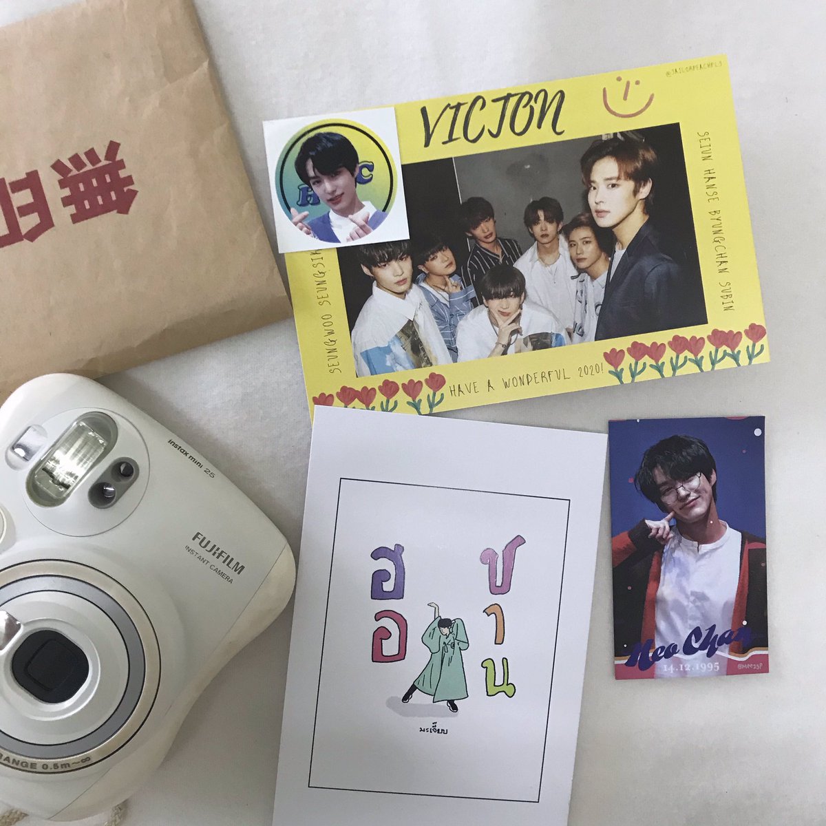 lilacxcrescent's tweet photo. thank you for a little gift that i'm very appriciate it :ㅡ)☁️
#VividYearWithChan2020 https://t.co/0uLt3oD1Kj