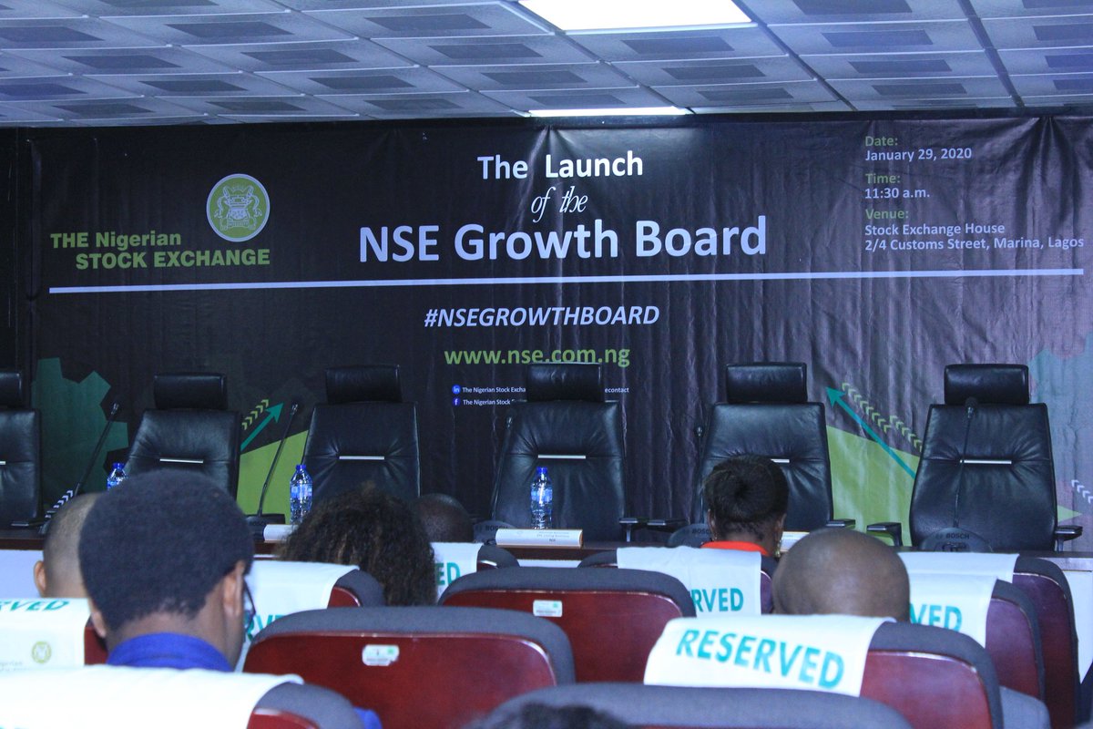 arrhenn_limited's tweet photo. We are live at @nsenigeria to be part of the #NSEGrowthBoard launch and are happy to be one of the Value Added Serivces (VAS) providers for the Growth Board. https://t.co/xQkg3p2Os3