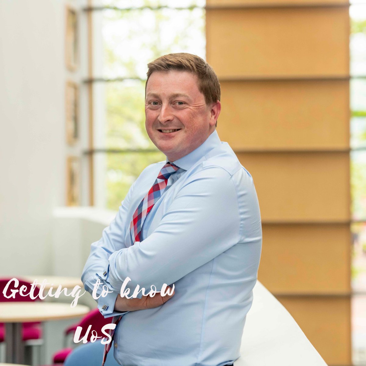 HSciences's tweet photo. This weeks #GettingToKnowUoS is our Director of Student Experience, @kieronbroadhead

Kieron’s full profile can be found over on our FB page https://t.co/O7ip2O5OYC 

"Not many people know this but I’m a secret musician &amp; have been playing the bassoon for 30 yrs."

#MyUoSJourney https://t.co/NTWvFmsesV
