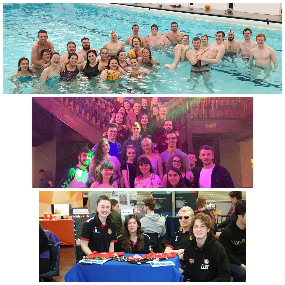 We’re at refreshers fair today from 10-3, come and say hi and find out about Swimming and Waterpolo! 🏊🏼‍♂️🤽🏼‍♀️