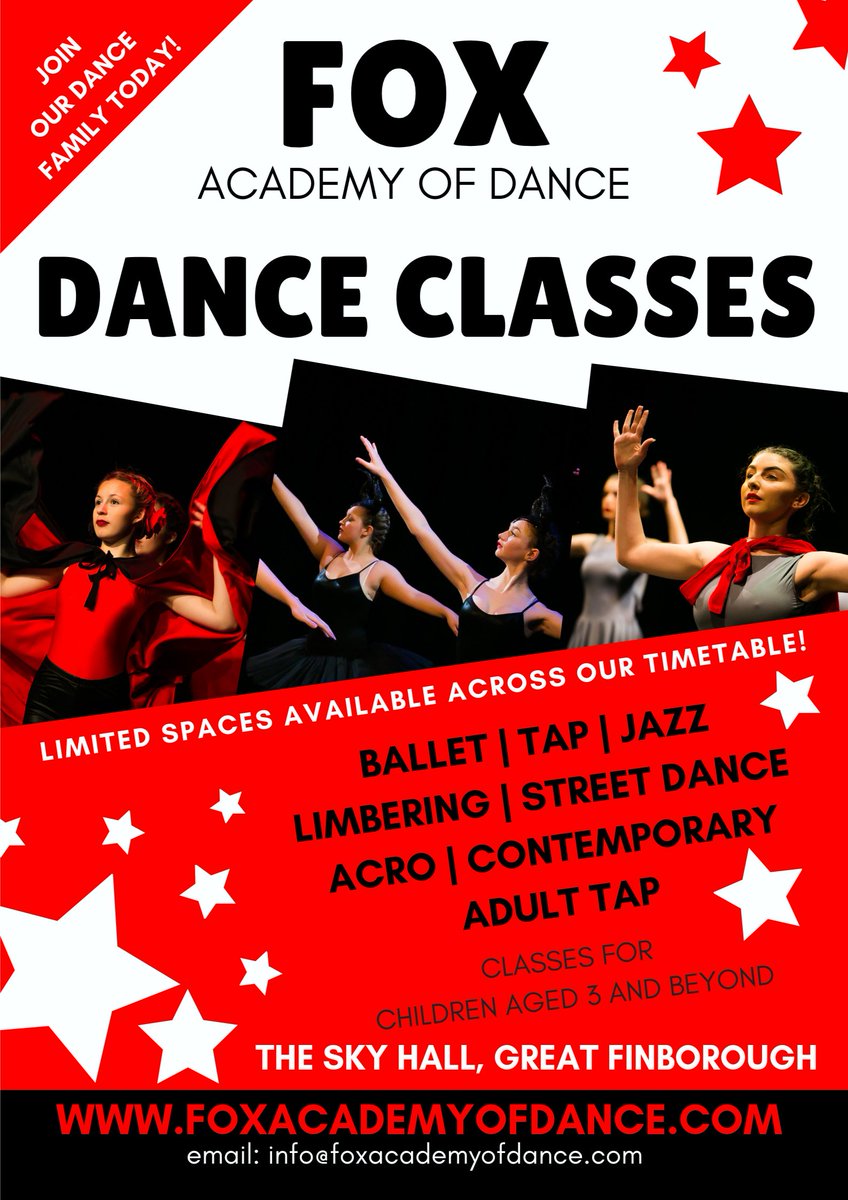 Interested in Dance classes for children aged 3 years and over? Sign up with Fox Academy of Dance located in the Sky Room at Finborough Hall. #Dance #classes  #FoxAcademyofDance #FinboroughHall