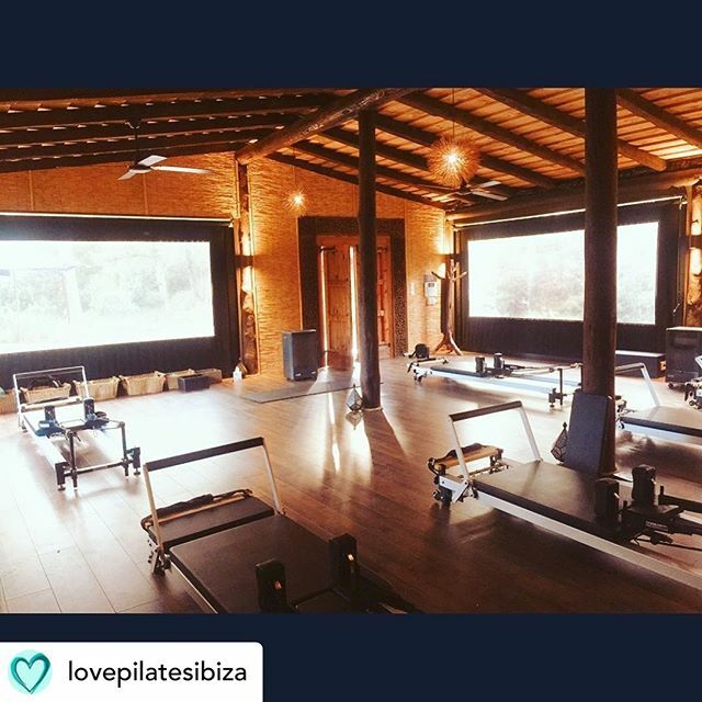 Posted <a href="/withregram/">Repost app</a> • @lovepilatesibiza Pilates teachers......did you know that our Pilates studio fully equipped with 6 Align Reformers comes as part of the rental of luxury retreat space <a href="/canverruibiza/">Can Verru Ibiza</a>! Creat the perfect get-away for your clients in Ibiza! We can also help …