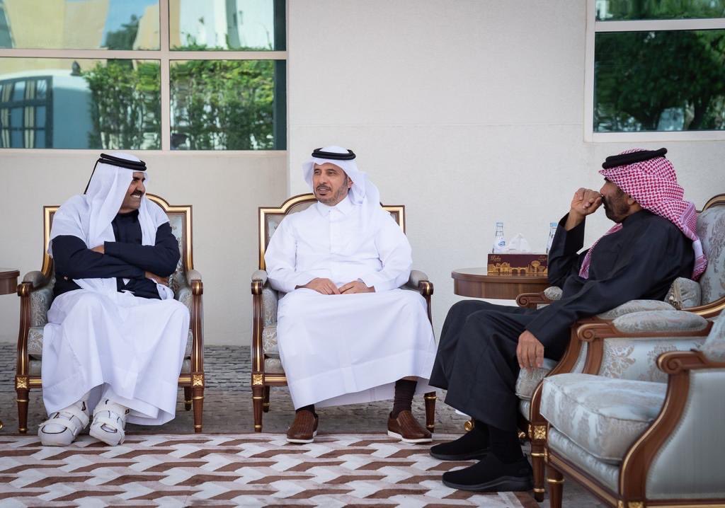 ANK_AlThani's tweet photo. تشرفتُ صباح اليوم بزيارة سمو الأمير الوالد الشيخ حمد بن خليفة آل ثاني باني دولة قطر الحديثة ، حيث كانت كلماته بمثابة وسام على صدري ، هذا أمر ليس بغريب فالأمير الوالد هو من تعلمنا منه أبجديات العطاء لهذا الوطن الغالي.
كل الشكر والتقدير والعرفان لسموه حفظه الله. https://t.co/ZKaThenqEz