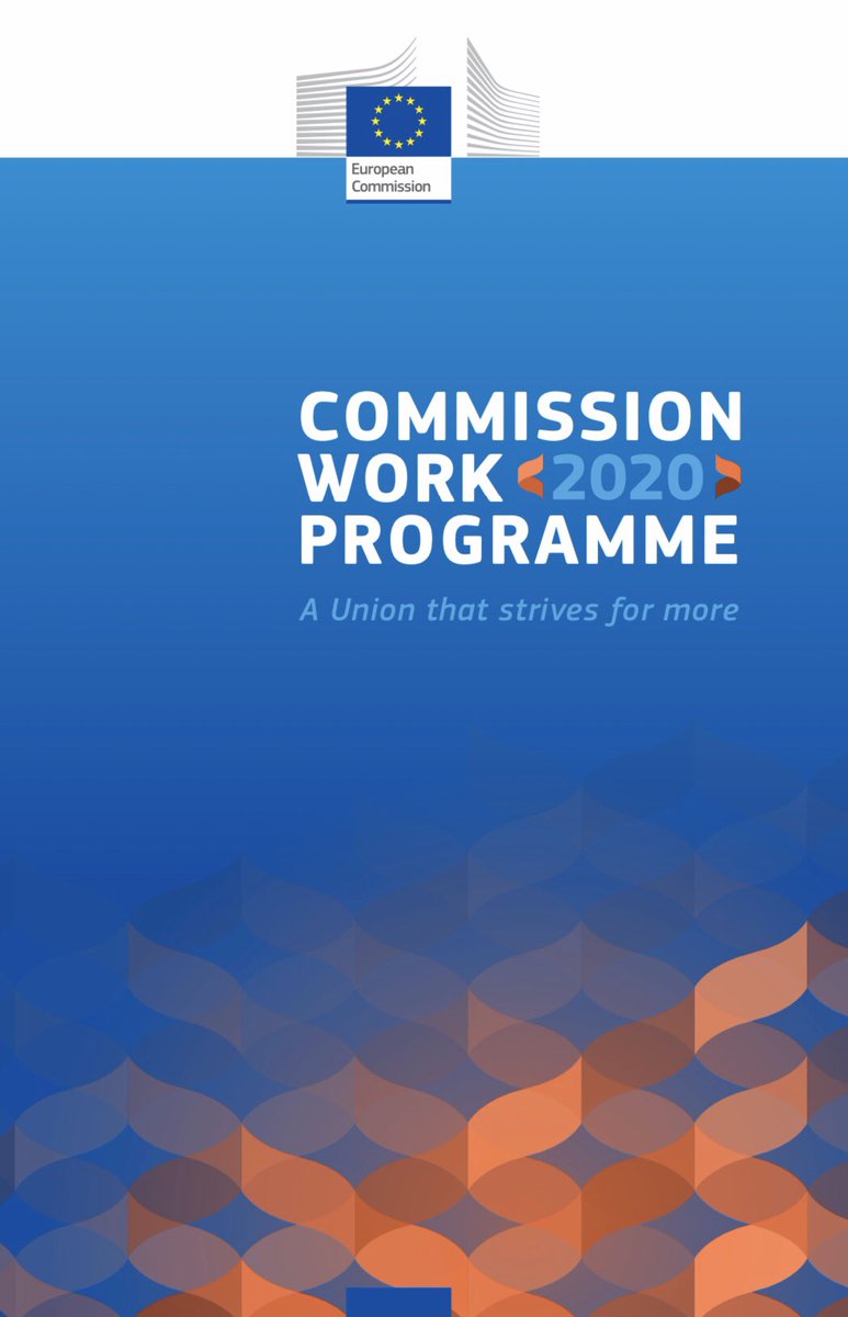 ZEK_Praha's tweet photo. 🆕 Komise právě vydala svůj pracovní program pro rok 2020. Obsahuje 43 politických cílů v rámci 6 hlavních cílů #vdlCommission.
Více v TZ → https://t.co/JnpUV6FNvC #CWP2020 https://t.co/dSmS7oULBU