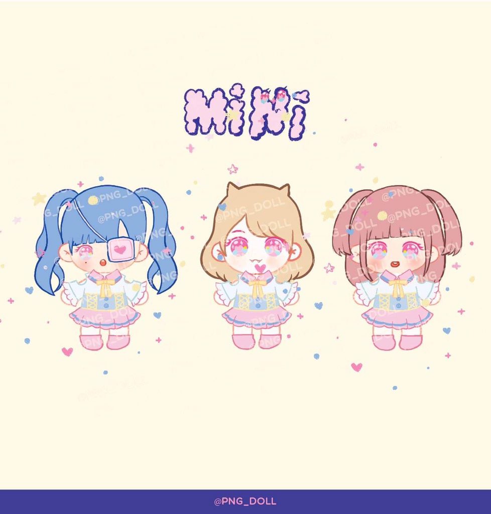 PNG_dolls's tweet photo. ตัวอย่างของแถมชิ้นที่ 2 สำหรับ 50 ออเดอร์แรก
สติ๊กเกอร์ #mimigumo 🥳💕

#MusicBNK48 #BNK48 #ตุ๊กตา20cm #ชุดตุ๊กตา20cm #BNK48Market #Minimiu #JaaBNK48 #KaimookBNK48 https://t.co/ddap1vj1vF