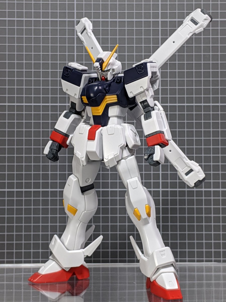 Uzivatel ちぇりのわ プラモラボ Na Twitteru 今日の積み崩し Hgucクロスボーン ガンダムx1改 手首はスカルウェポン 15 9m 11 04cm 案の定微妙にデカいぞ3mmぐらい 腹と足首と大腿部で1mmずつ詰めればちょうどいいかな 明日ちょっとやりますか