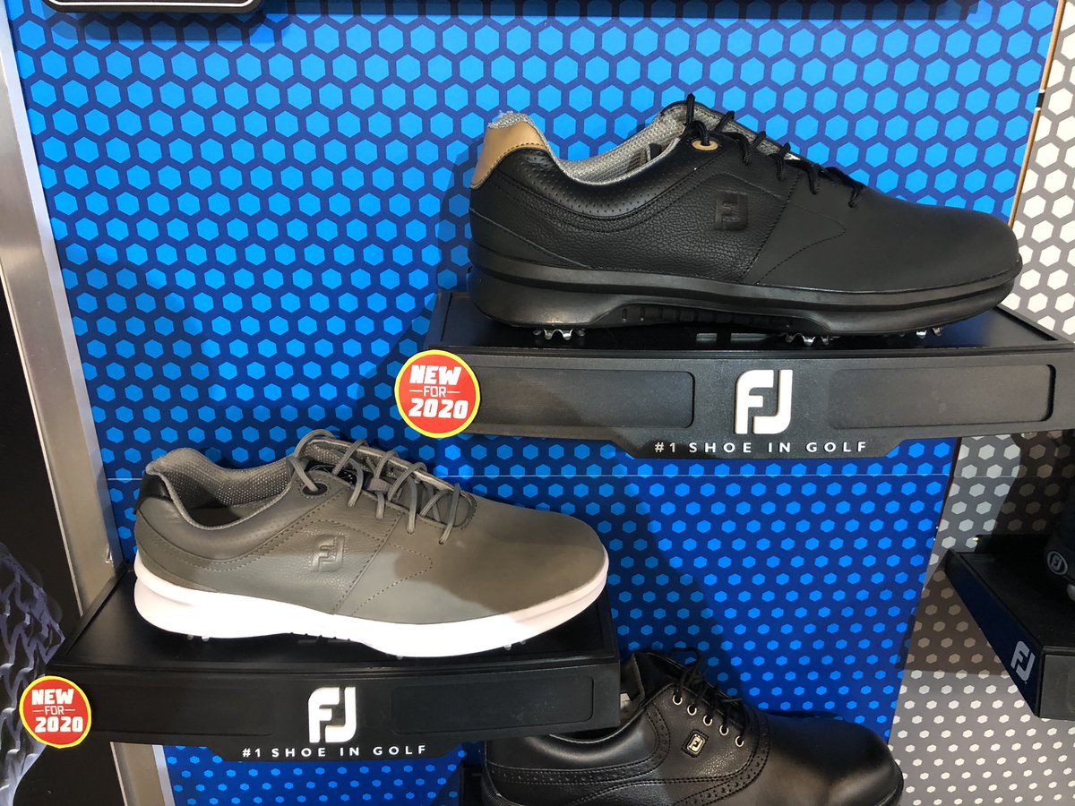 HartfordGolfC's tweet photo. Always exciting to put a new @FootJoyEurope range of shoes out at #HartfordProShop this must be the best &amp; most complete collection yet!! 👌🏻#TourProven #TourX #ProSL #Flex #ProSLCarbon #TeamFJ https://t.co/kJtuYDSWQX